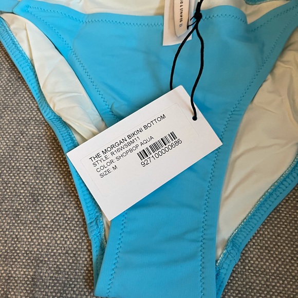 Solid & Striped The Morgan Bottoms in Shopbop Aqua - Picture 5 of 5